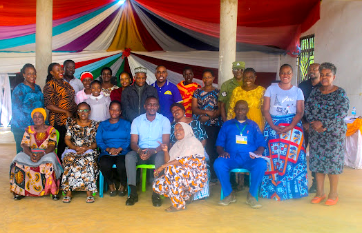 Participants from Mwanga District in Kilimanjaro during the community leaders training. April 2026 Mgagao Ward.
